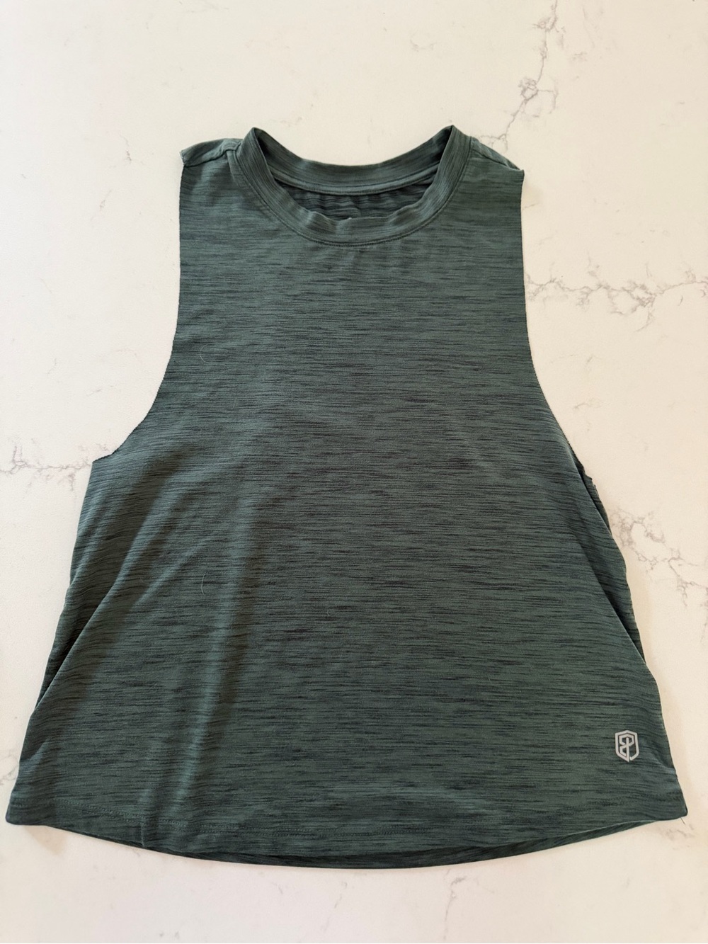 Born Primitive Sleeveless Muscle Tank - Dark Heathered Green